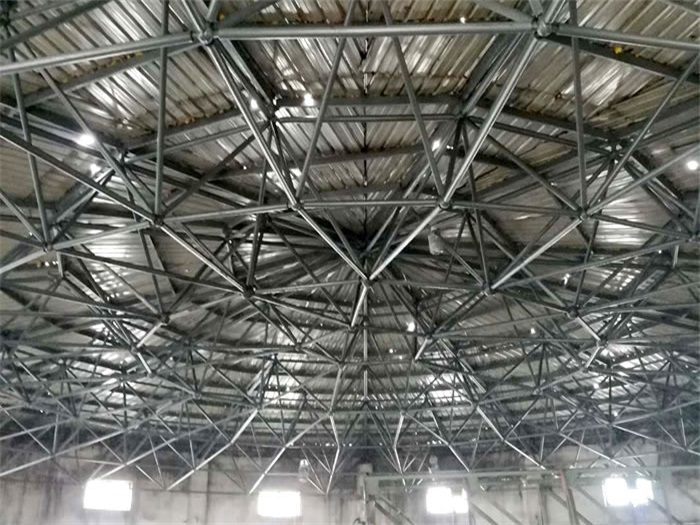 灵宝洗煤厂蓄水池网架